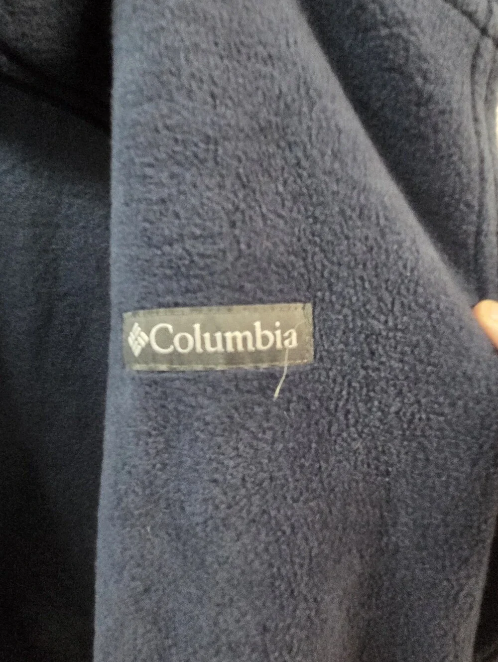 Columbia Men’s Navy Blue Fleece Vest